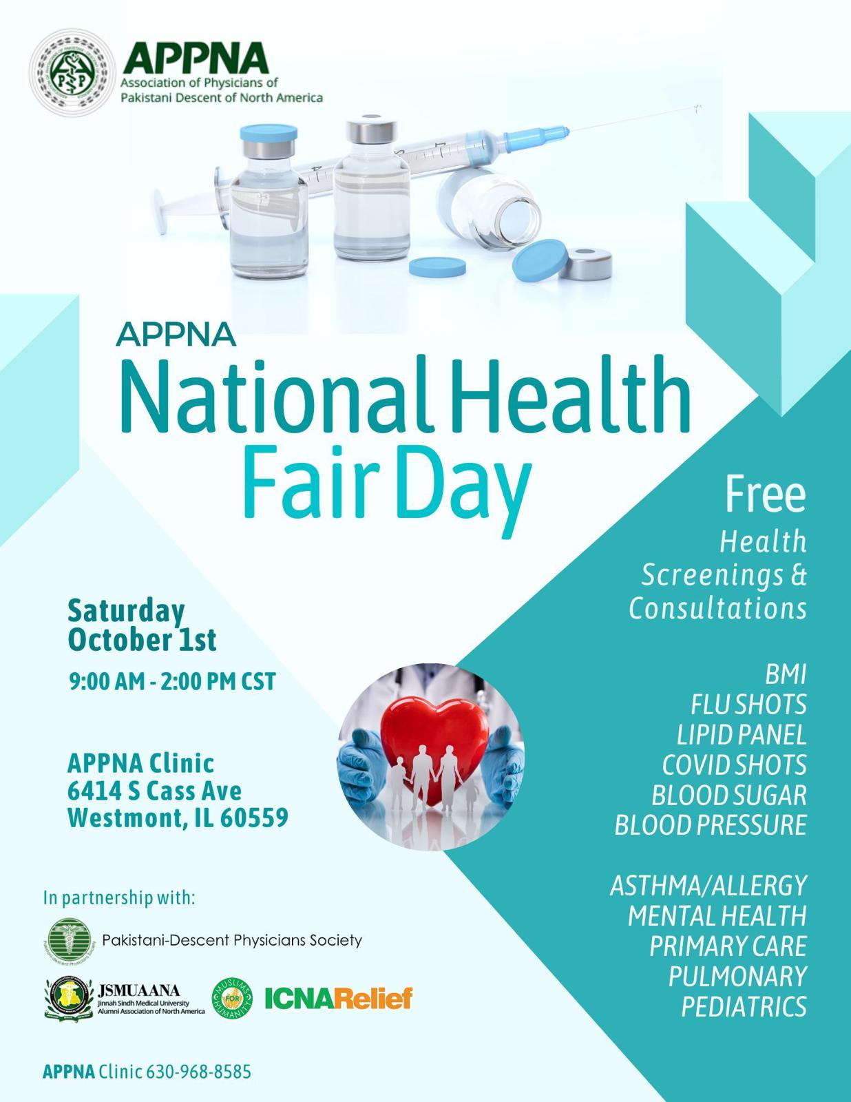 APPNA National Health Fair Day
